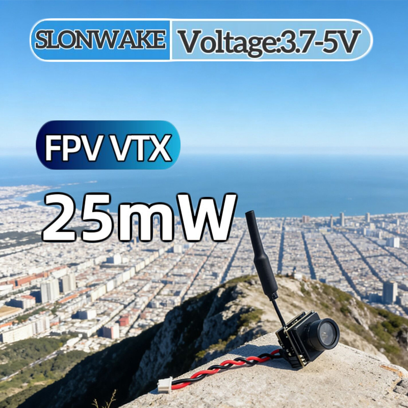 Fpv Camera - SLONWAKE FPV 25 мВт интегрированный видеопередатчик