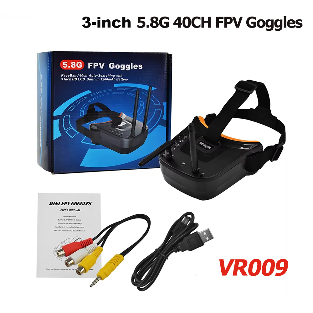 Goggles Fpv - VR009 FPV видеоочки 3 дюйма 480*320