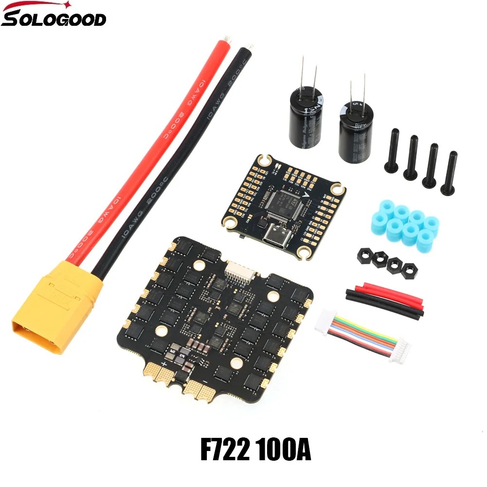 SoloGood F722 100A 8S FC ESC С – обзор и цена F722 Flight Controller