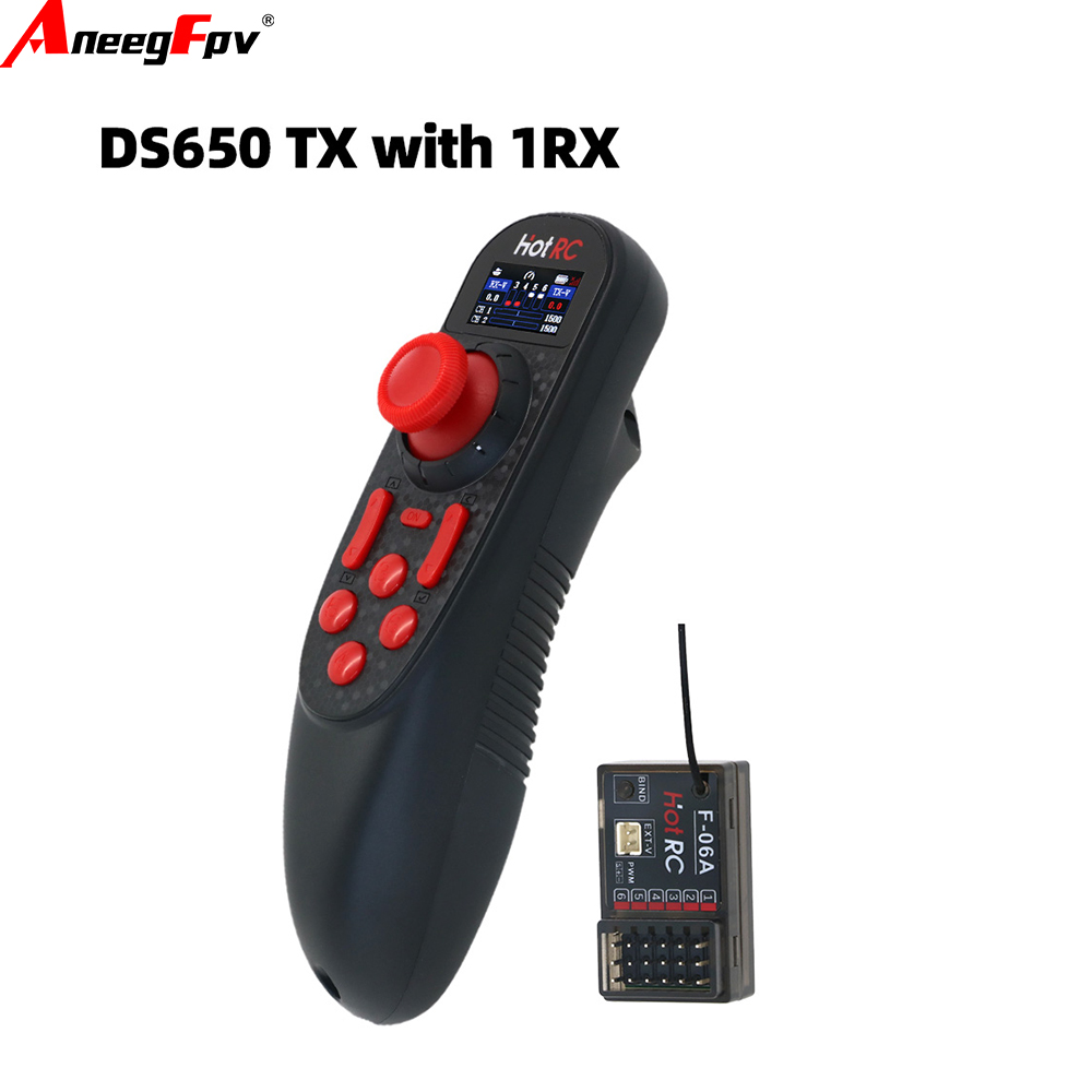 Радиосистема HOTRC Hot RC DS-6 – обзор и цена Radio Transmitter 2.4Ghz