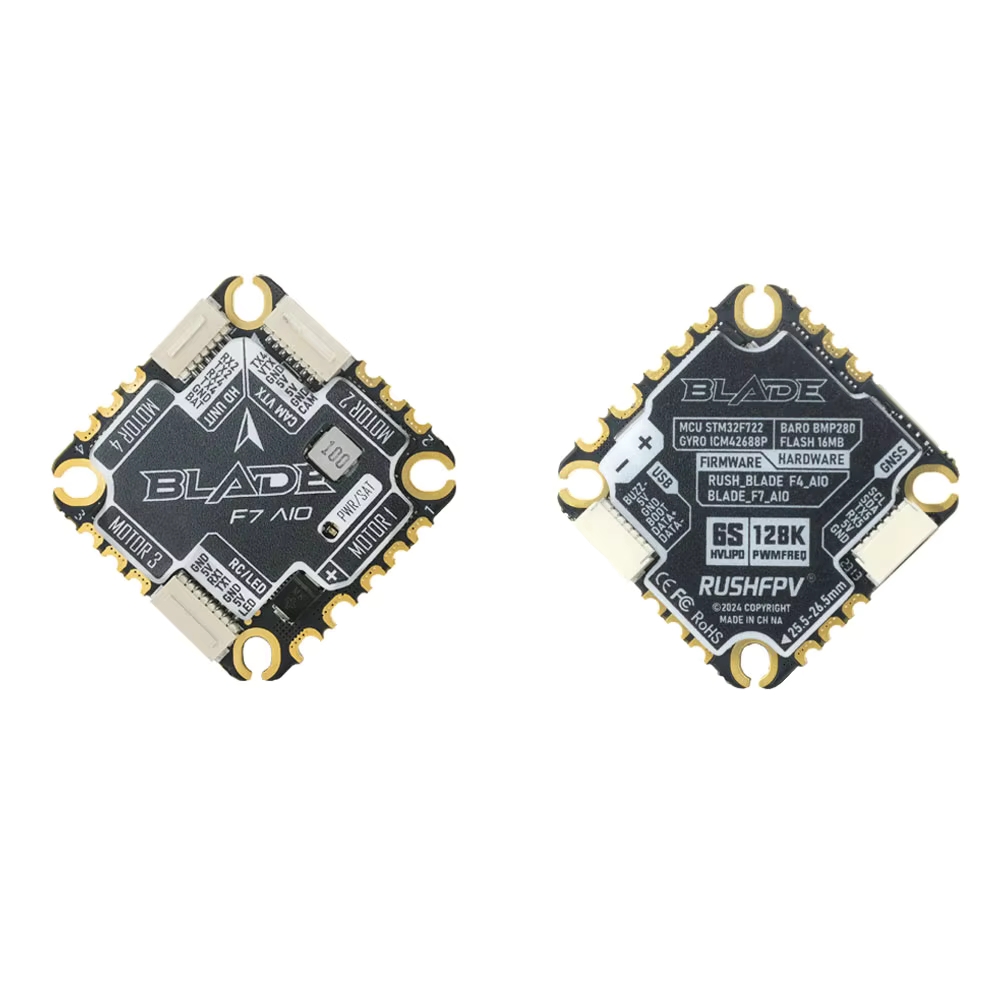 Полетный контроллер 2026 RUSHF – обзор и цена F722 Flight Controller