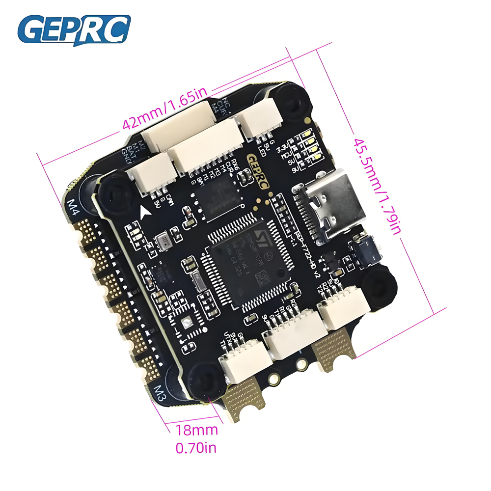 Полетный стек APGEPRC TAKER F7 – обзор и цена F722 Flight Controller