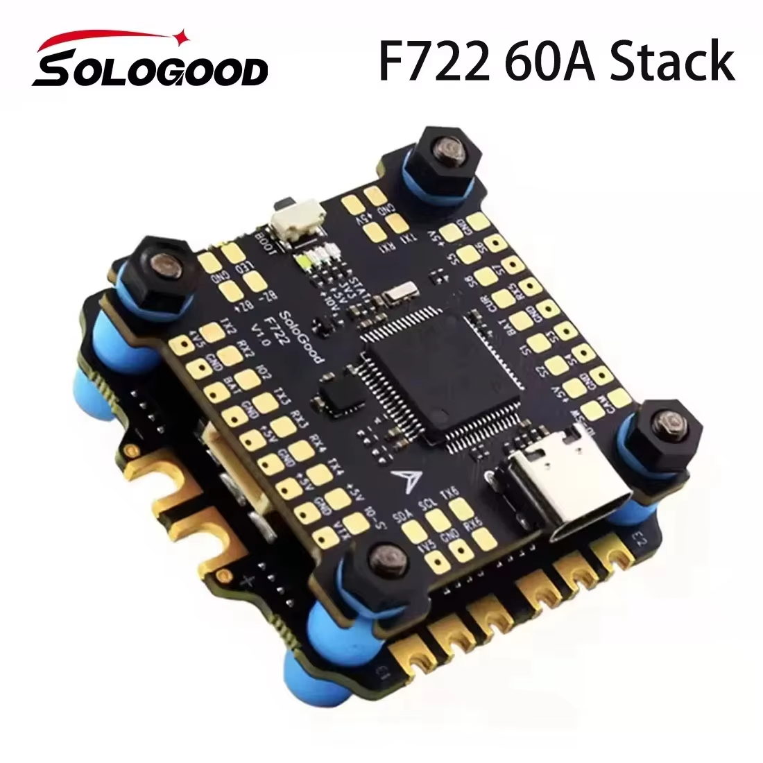 Полетный контроллер SoloGood F – обзор и цена F722 Flight Controller