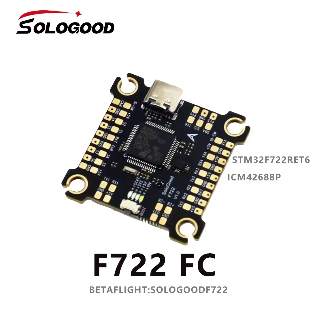 Полетный контроллер SoloGood F – обзор и цена F722 Flight Controller