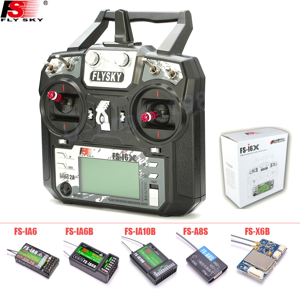 FLYSKY FS-i6X FS i6X 10CH 2,4  – обзор и цена Flysky Transmitter