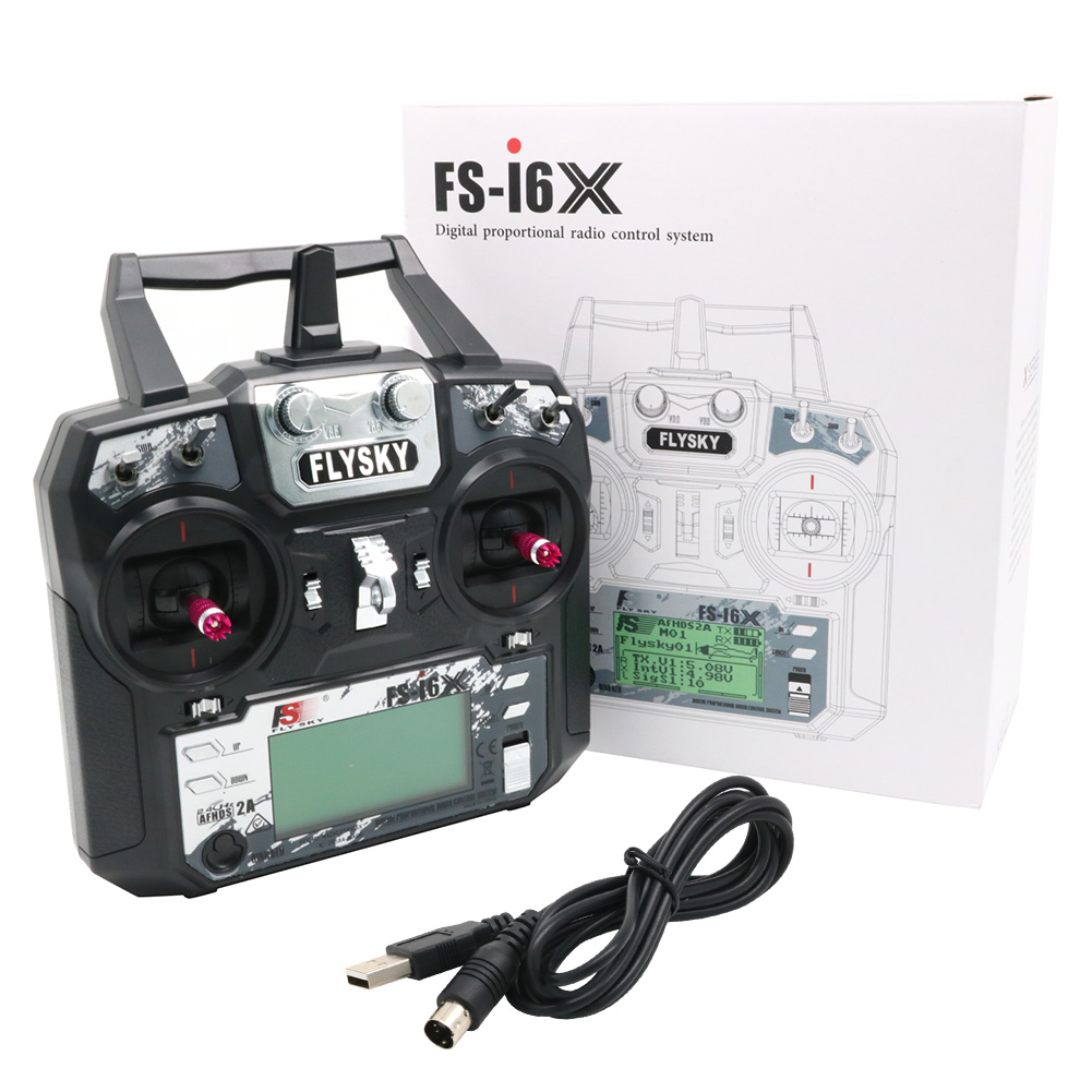 FLYSKY FS-i6X FS i6X 10CH 2,4  – обзор и цена Flysky Transmitter