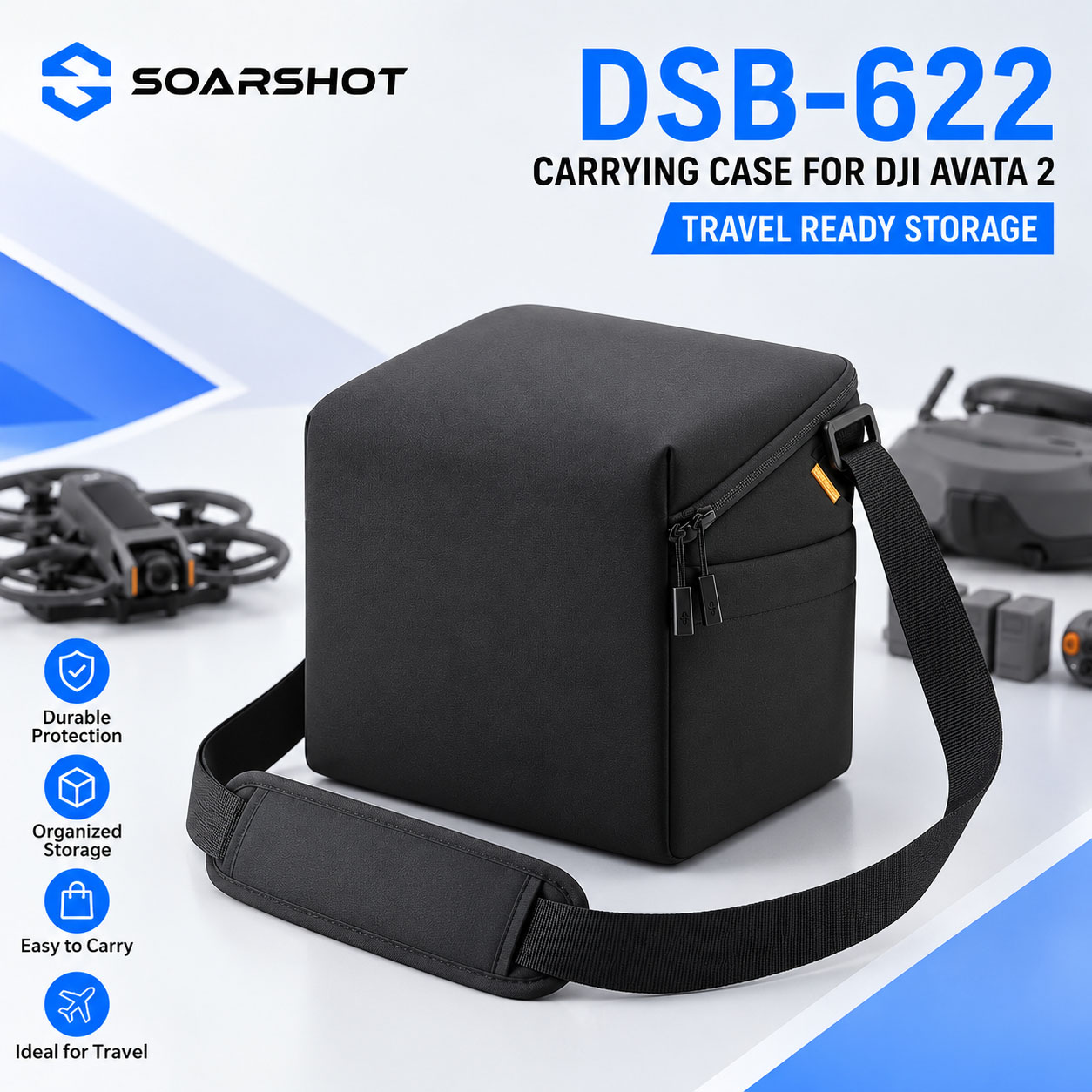 Чехол SOARSHOT для очков DJI A – обзор и цена Dji Goggles
